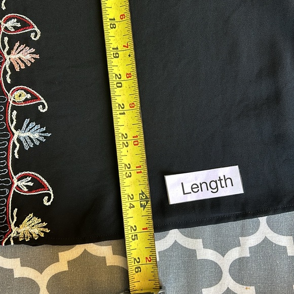 Love Sam (Revolve) Paisley Embroidered Long Sleeve Top szS - Picture 11 of 13